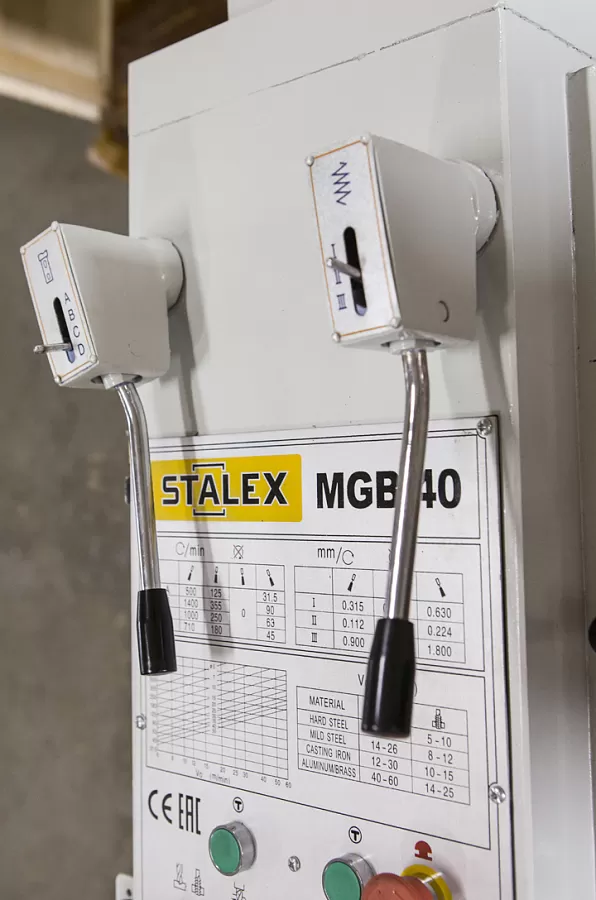 Станок сверлильный тяжелый STALEX MGB40